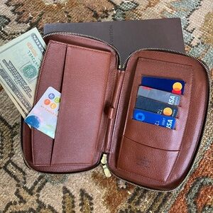 Louis Vuitton Monogram Geode Zipper Wallet With Box